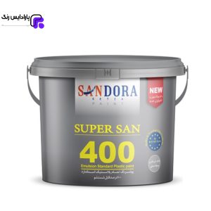 رنگ تمام پلاستیک سوپرسان ساندورا کد 400 حلب