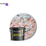 رنگ دکوراتیو تار عنکبوتی سیلور (نقره ای) 500 گرمی ساندورا