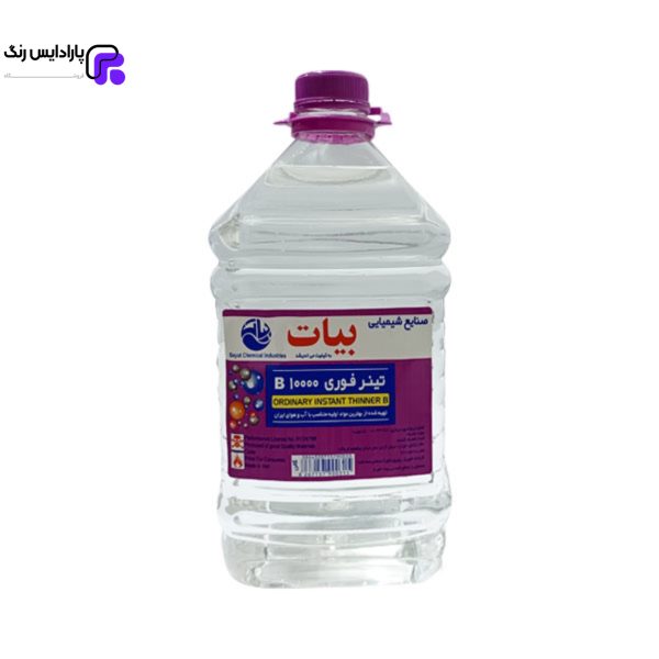 تینر فوری 10000 B بیات 4 لیتری