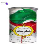 رنگ روغنی سفید نیمه براق سحر 760 حلب 20 کیلویی