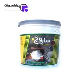 چسب کاشی خمیری نقره ای ساروج دبه 12 کیلویی